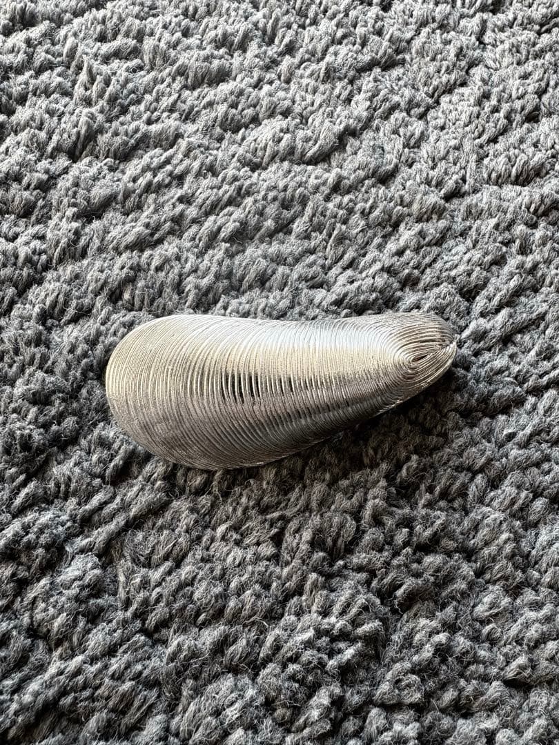 極美品　SYKIA シキア　バレッタ　シルバー