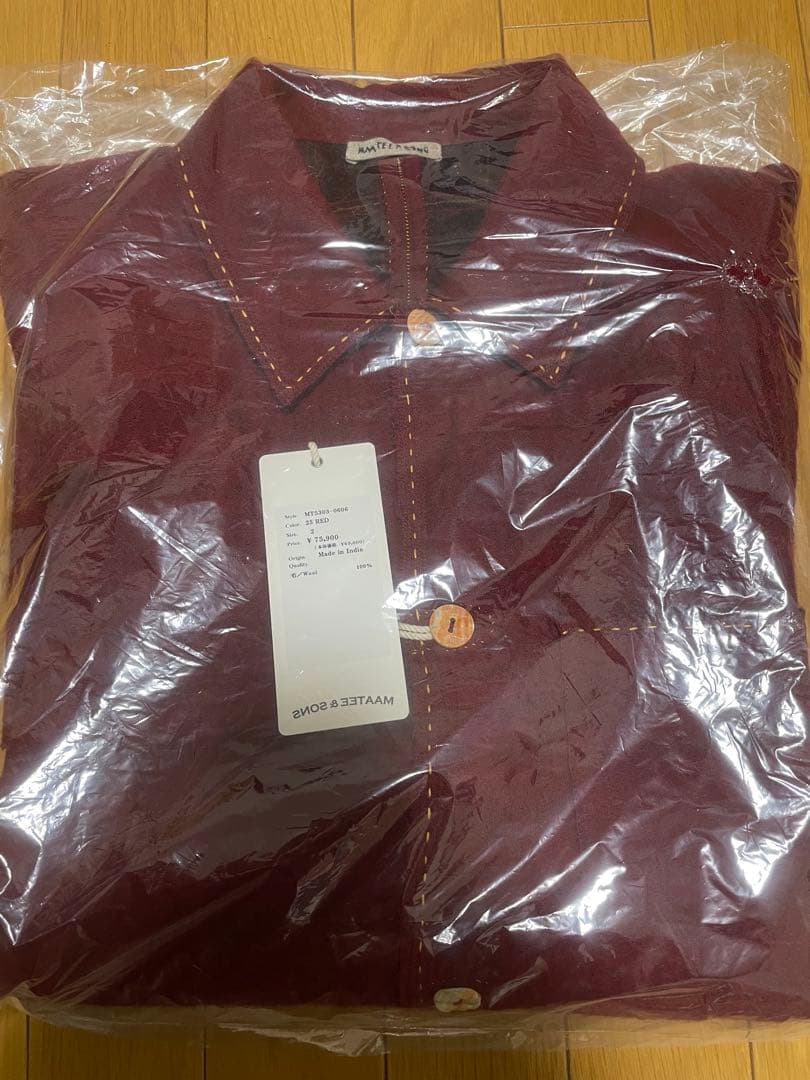 ジャケット・アウター MAATEE&SONS / Gupta Wool W Face Coverall