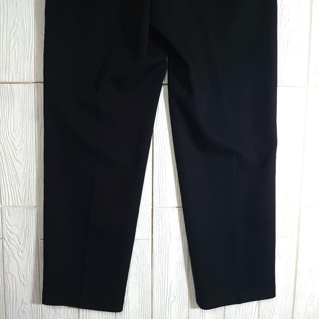 人気 リーバイス アクションスラックス W38L31 ブラック ポリパンツ 古着