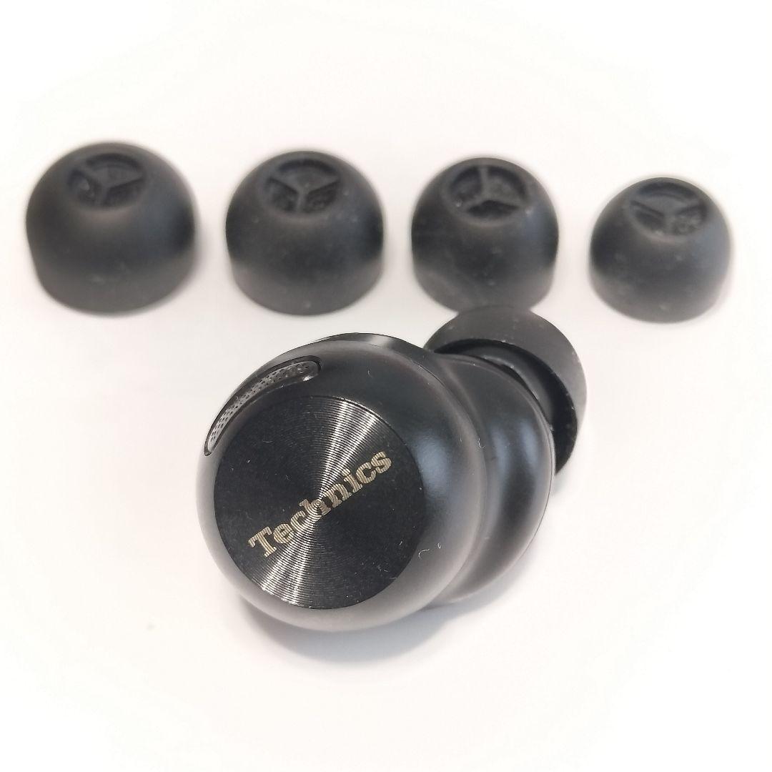 テクニクス AZ-100 ブラックイヤホン 右耳のみ イヤーピース付