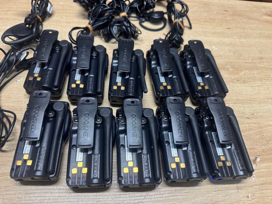KENWOOD UBZ-EA20R トランシーバー3台セット中古品