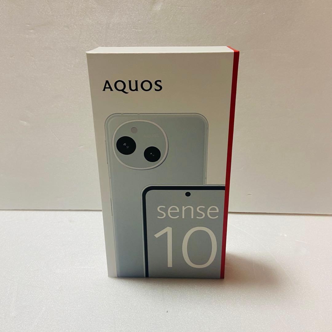 【新品未開封品】SHARP AQUOS sense10 256GB ペールミント