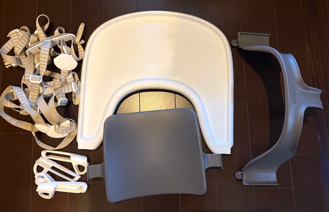 M*様 【ストッケ トリップトラップ】トレイ、背もたれ、レール(ガード)、ハーネ