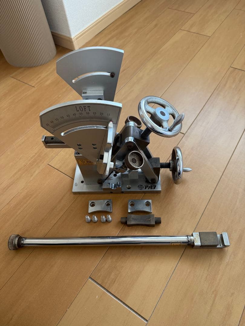 【中古】アルク　ライ角調整機　ベンディングバー付き