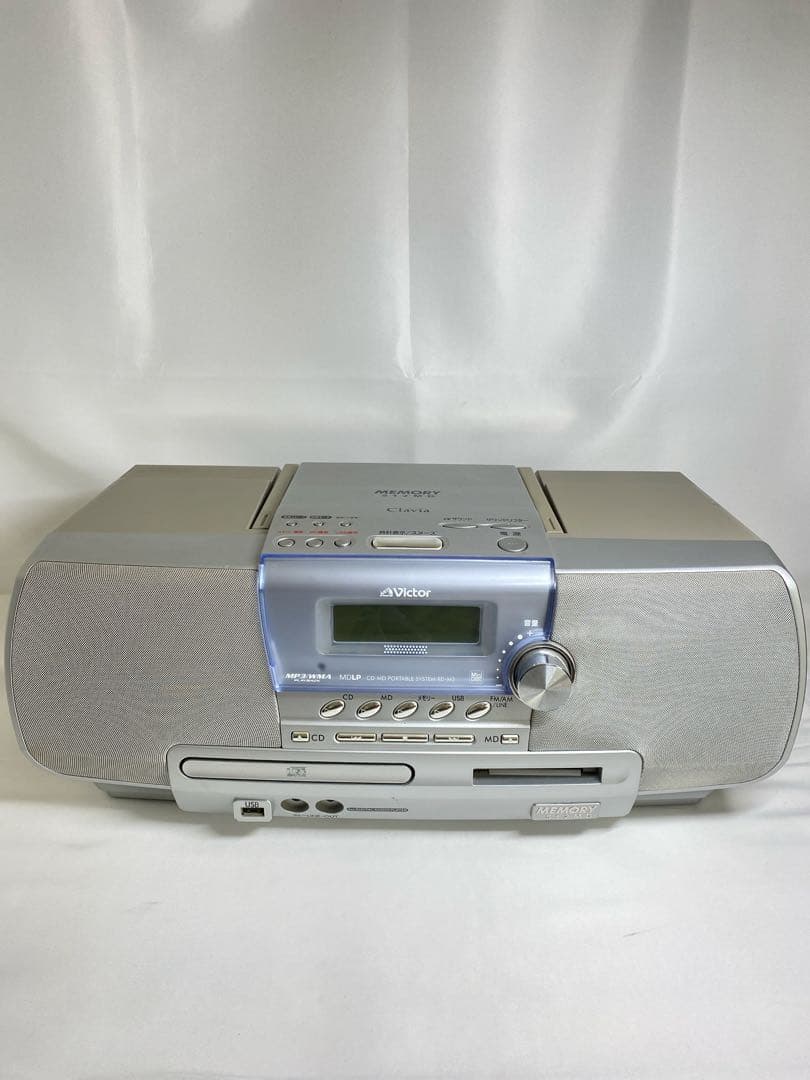 ビクター　RD-M2-S CD MDデッキ プレーヤー　レコーダー