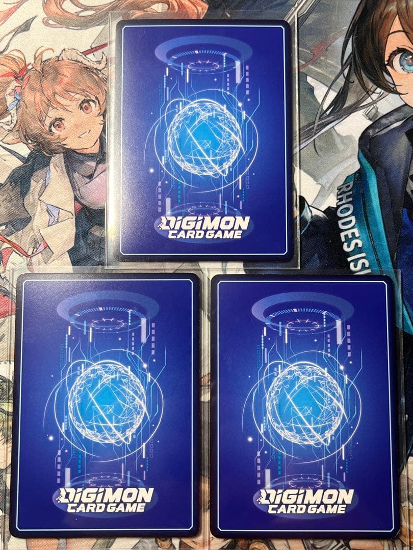 ルナモン U パラレル 3枚セット