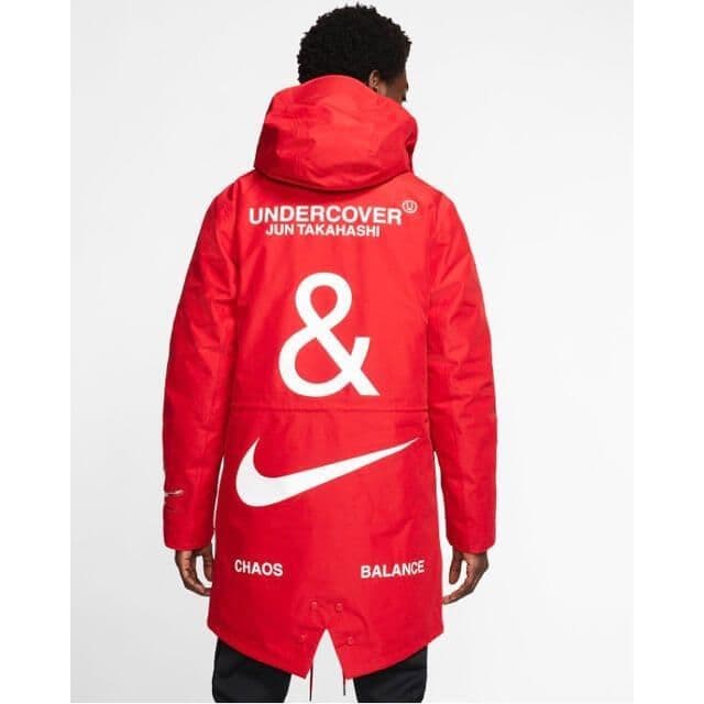 ナイキ×アンダーカバー　3レイヤーフィッシュテールパーカー　ジャケット　コート