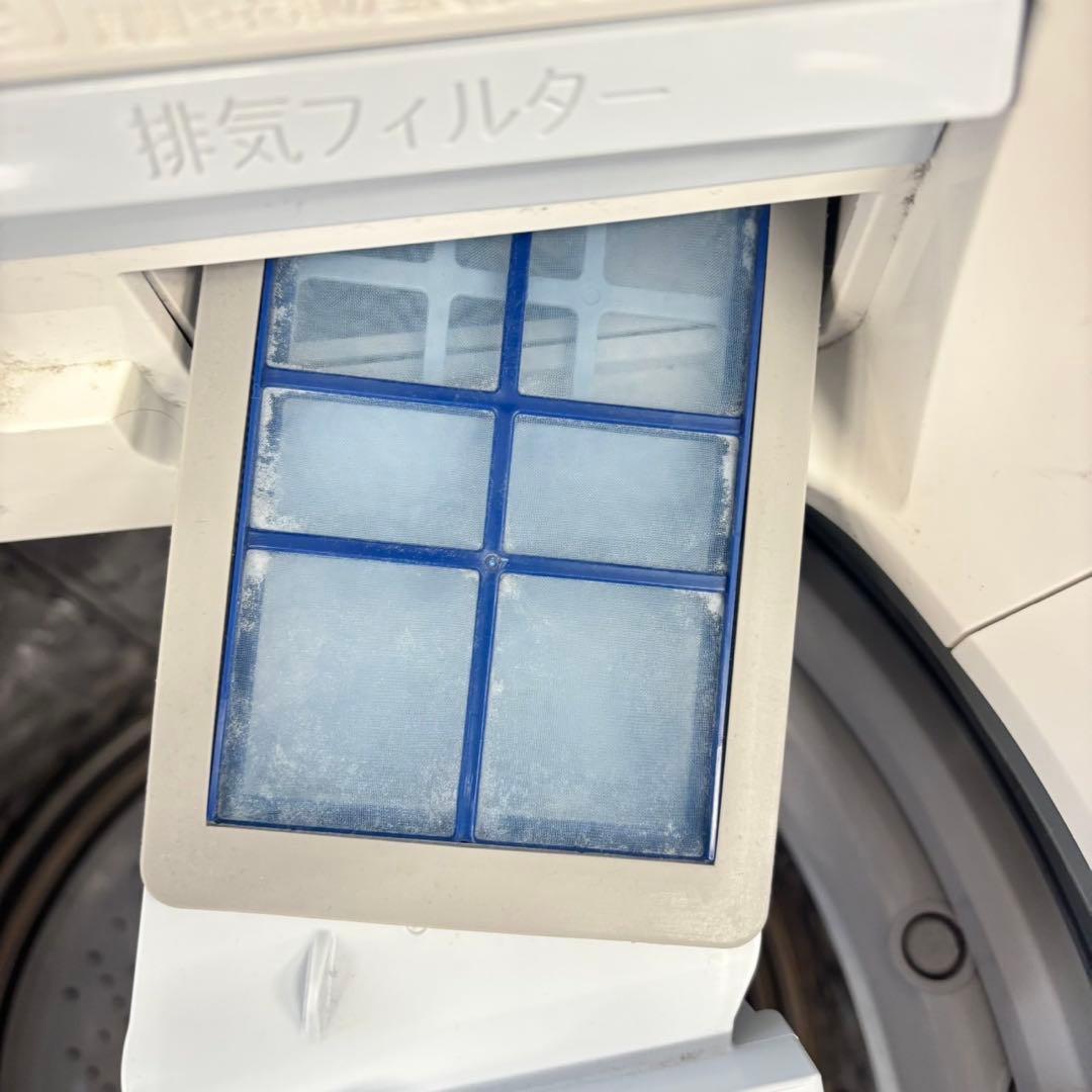 488 洗濯機　乾燥機能付　容量8キロ　乾燥4.5キロ 徹底清掃済　格安　保証込