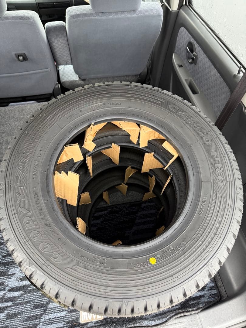 Goodyear CARGO PRO 145/80R12 タイヤ 新品未使用