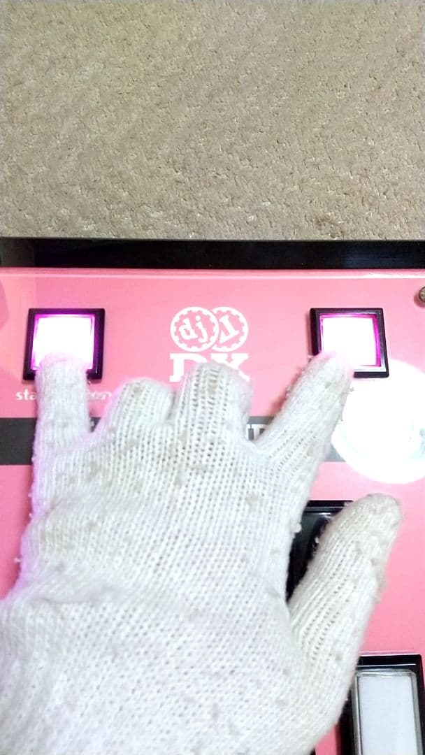 三和ボタン ビートマニア fp7 2012 コントローラー dao パープル