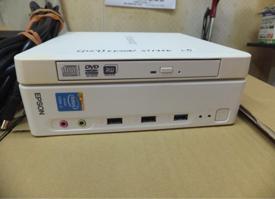 (最終値下げ2/7まで出品)EPSON超小型170Ei5 8G/SSD240G