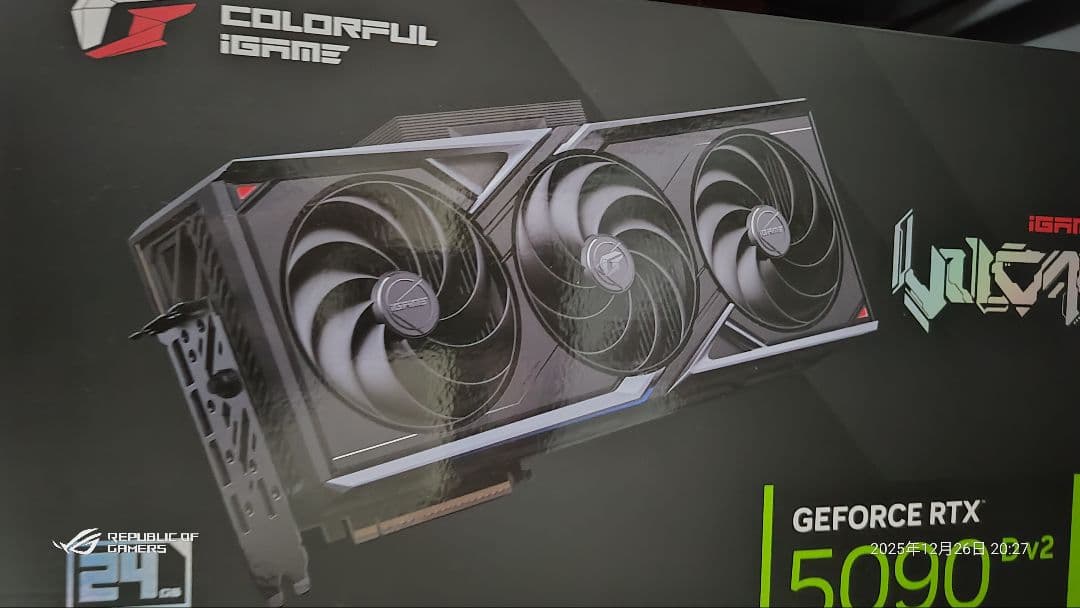 グラフィックボード・グラボ・ビデオカード GeForce RTX 5090 dv2 IGAME vulcan