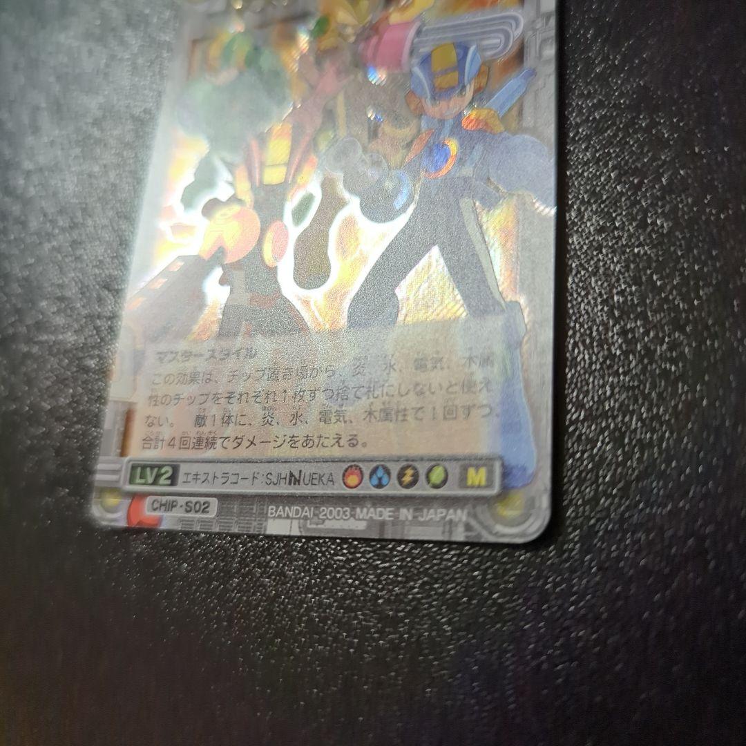 ロックマンエグゼ マスタースタイル カード