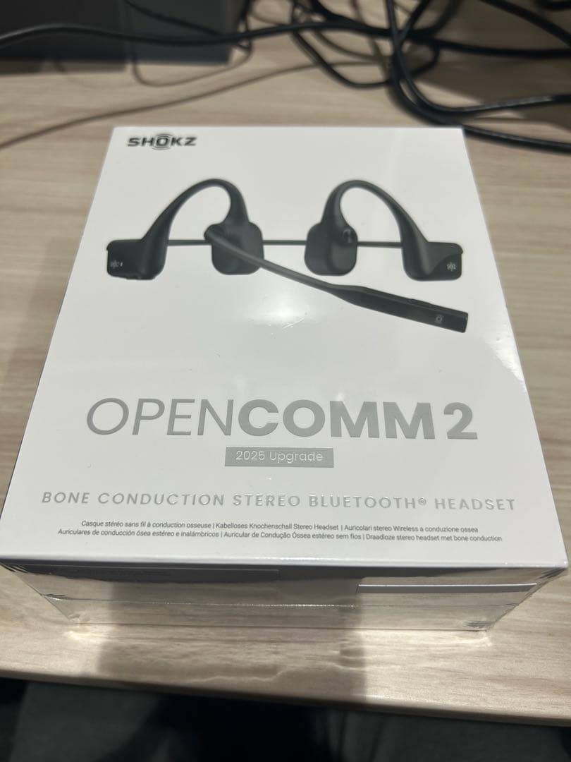 [新品/未開封] Shokz OpenComm2 2025 Upgrade骨伝導