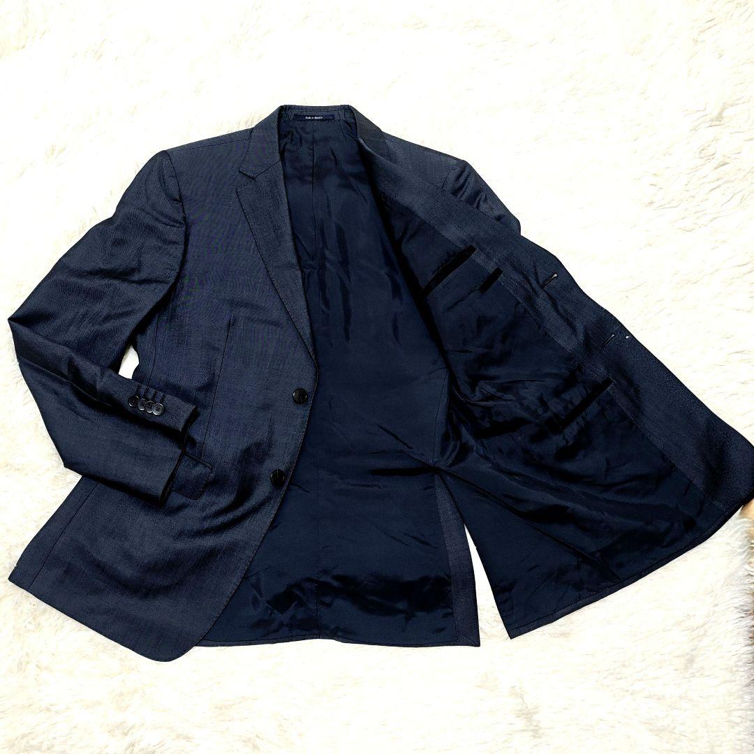 美品✨Z zegna ジーゼニア テーラードジャケット ２つボタン モヘア混薄手