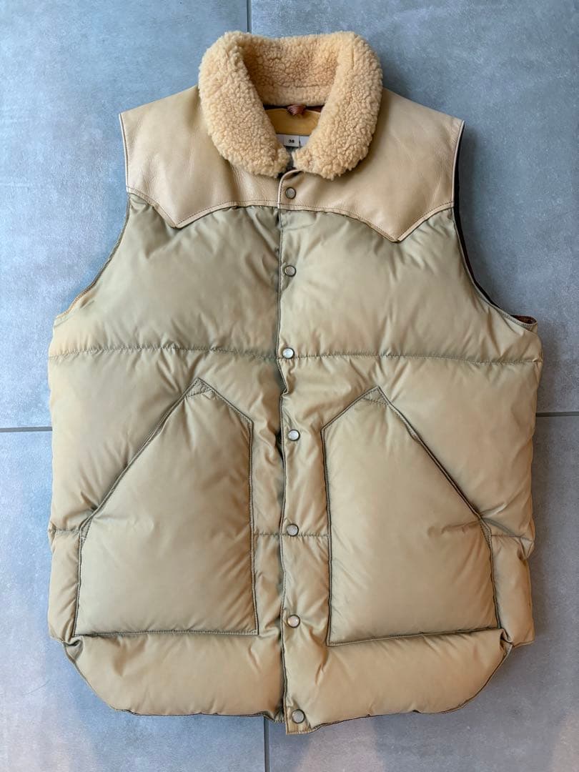 極美品ロッキーマウンテン フェザーヘッド　クリスティー ダウンベスト　38