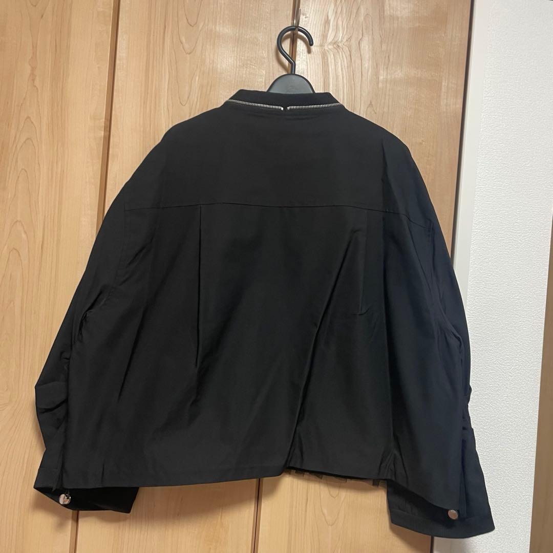 ヤマダヤ 新品　RADIATE フリル付きジャケット ブラック/グレー サイズ