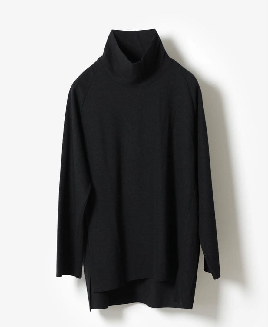MB ハイエンド尾州ウール カットオフプルオーバーオフタートルネック