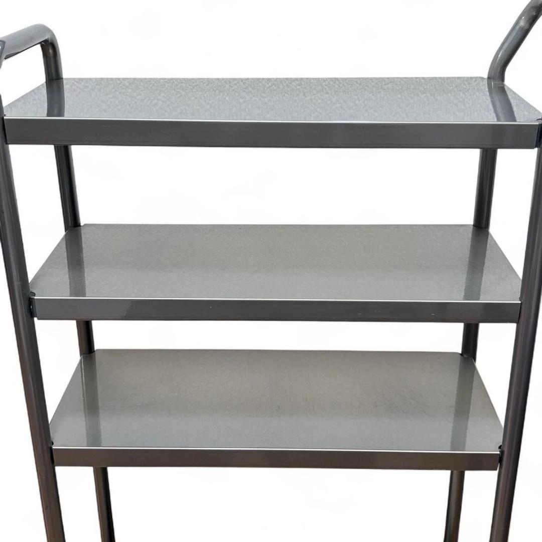 ステンレスワゴン キッチンワゴン ツールワゴン 4輪キャスター インダストリアル