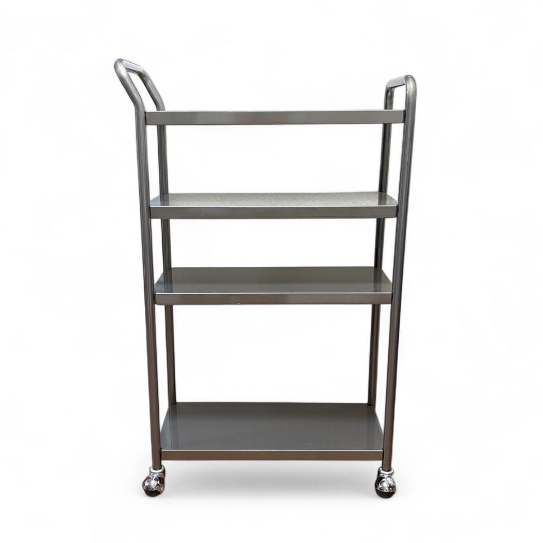 ステンレスワゴン キッチンワゴン ツールワゴン 4輪キャスター インダストリアル