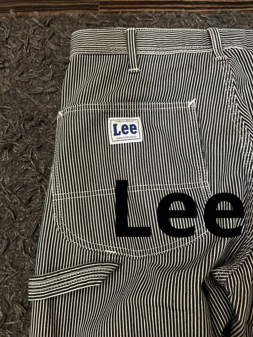 お洒落◎美品◎お洒落◎シルエット◎価格◎Lee ヒッコリー　ペインターパンツ