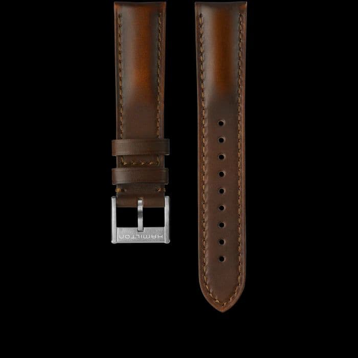 【新品】ハミルトン ジャズマスター Brown Strap 20-18 工具付き