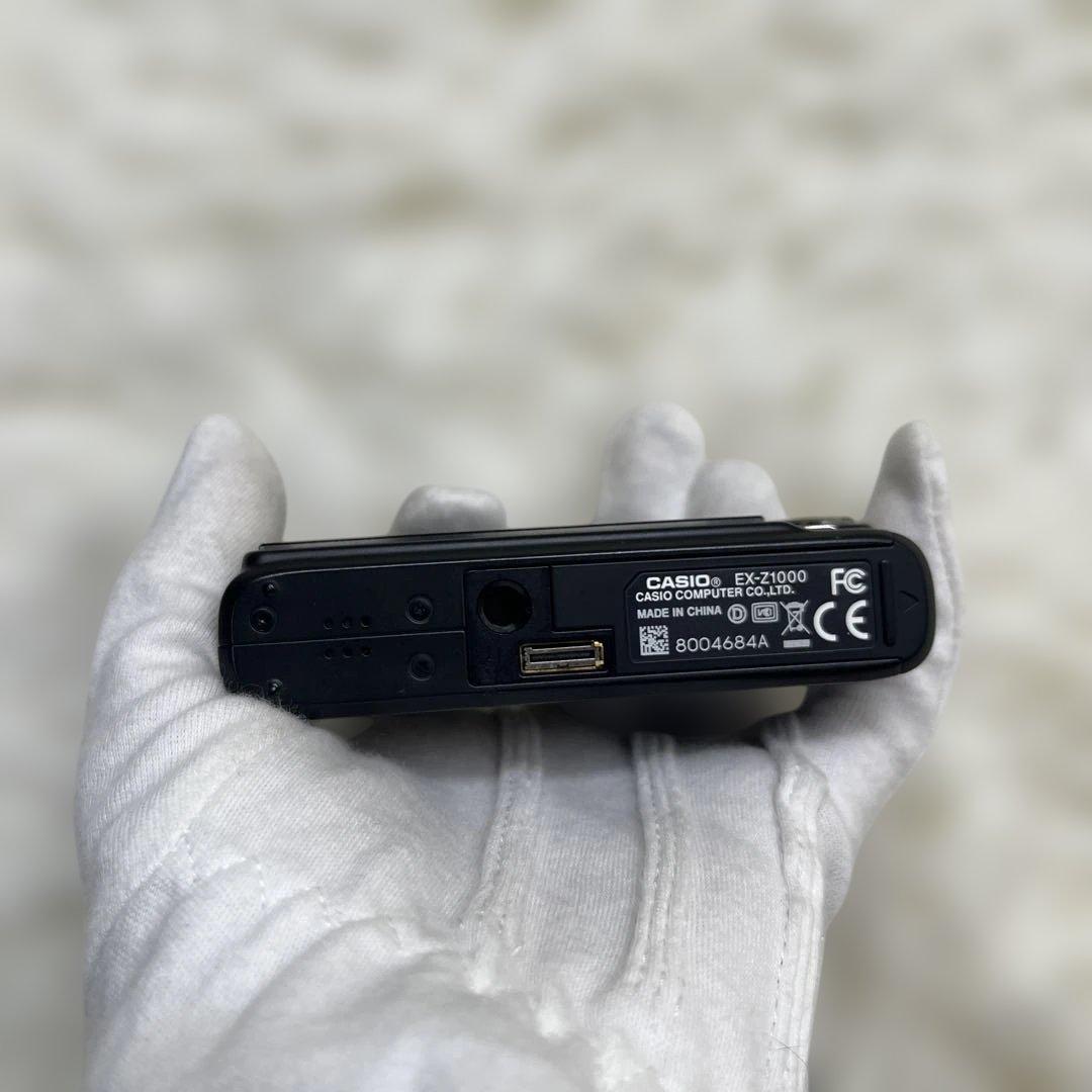 CASIO カシオ EX-Z1000 デジカメ フルセット ブラック　コンデジ