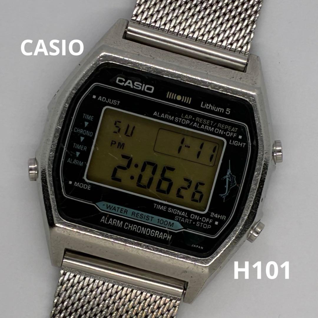 casio カシオ H101 動作品 2032 ヴィンテージ