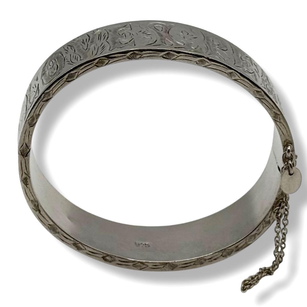 agete バングル silver925 LOVE & PEACE