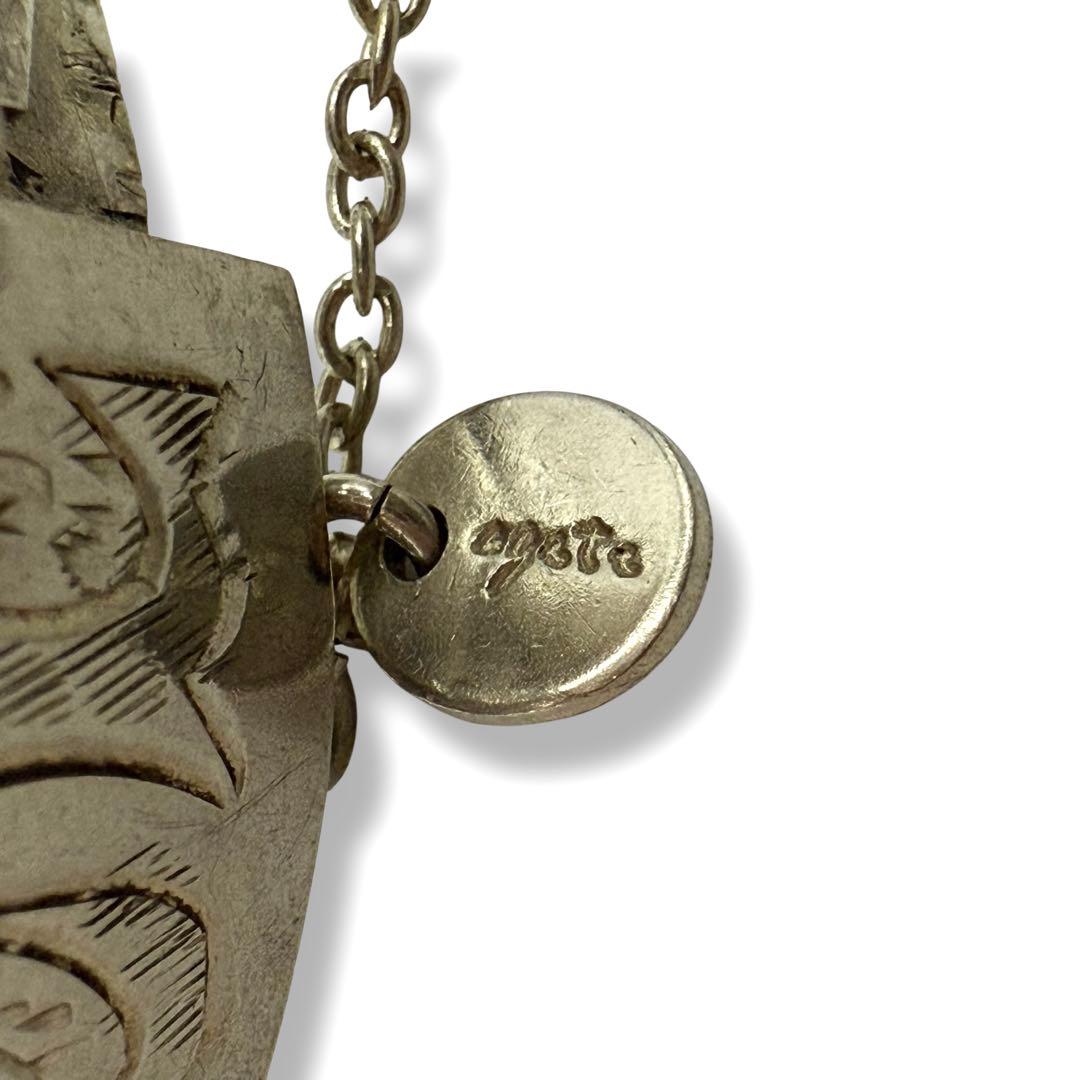 agete バングル silver925 LOVE & PEACE