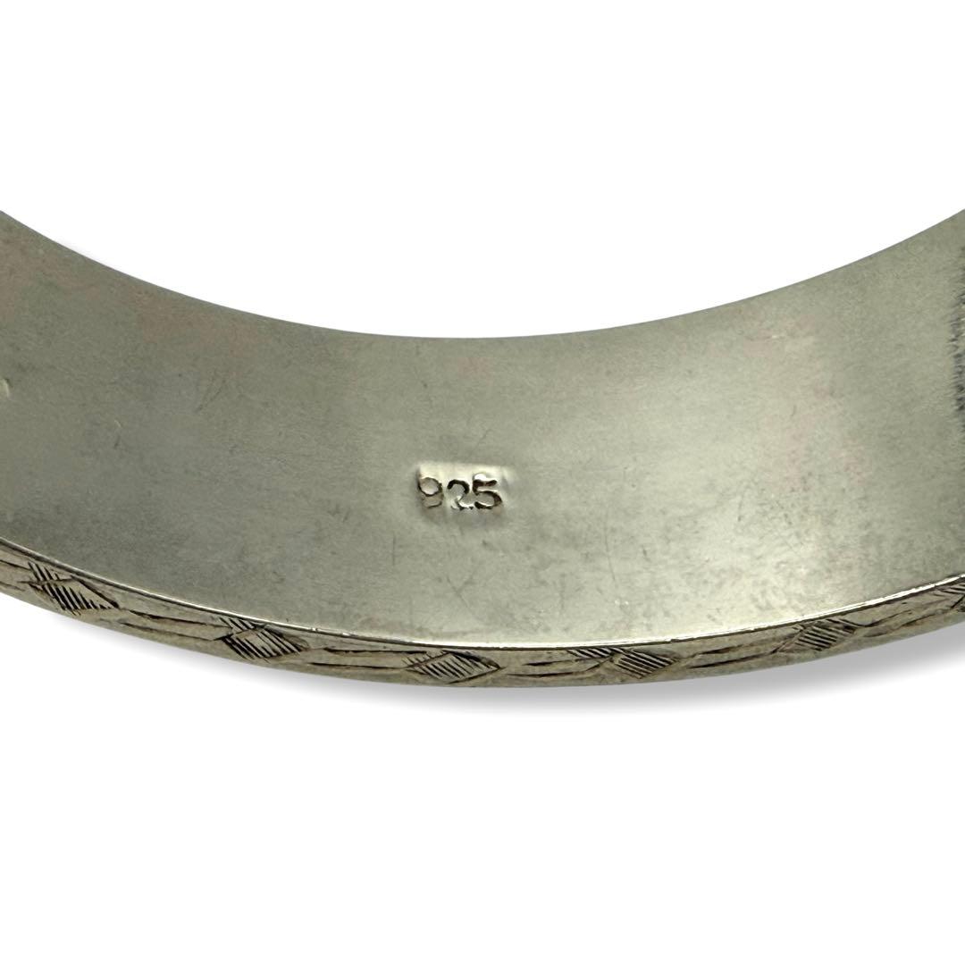 agete バングル silver925 LOVE & PEACE