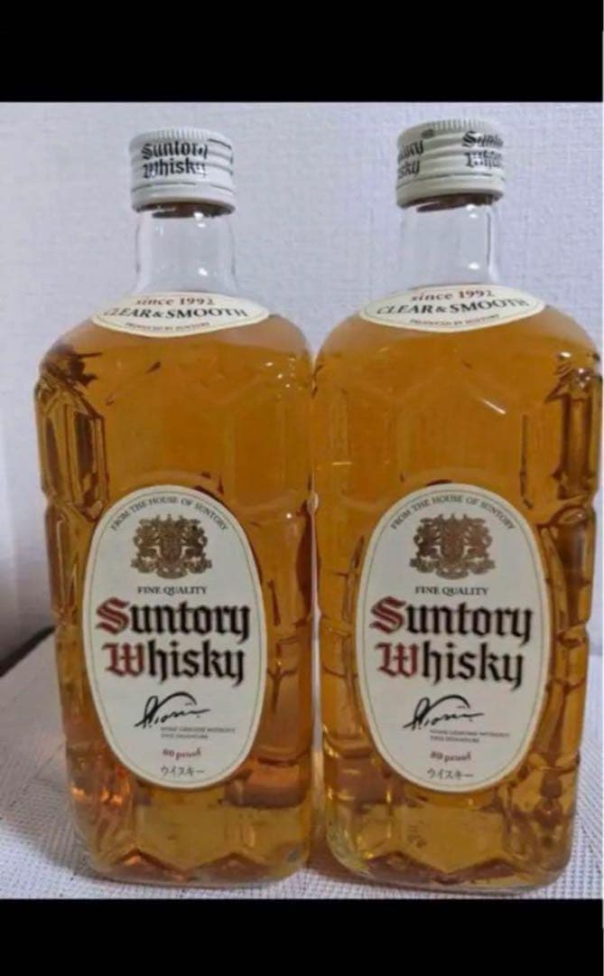 新品サントリーウイスキー 750ml 2本セットクリア&スムース