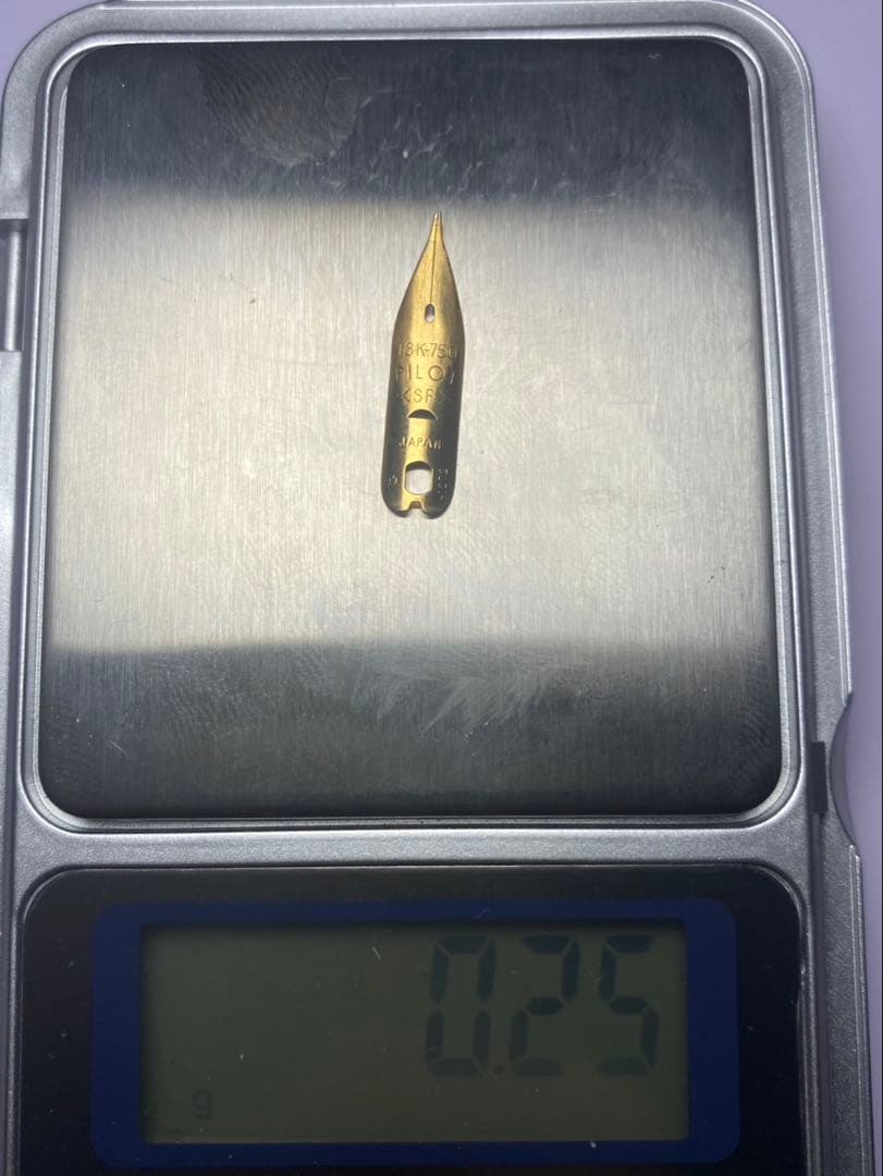 No.132 金無垢18K 0.25g 14k 0.52g 金 24K 純金