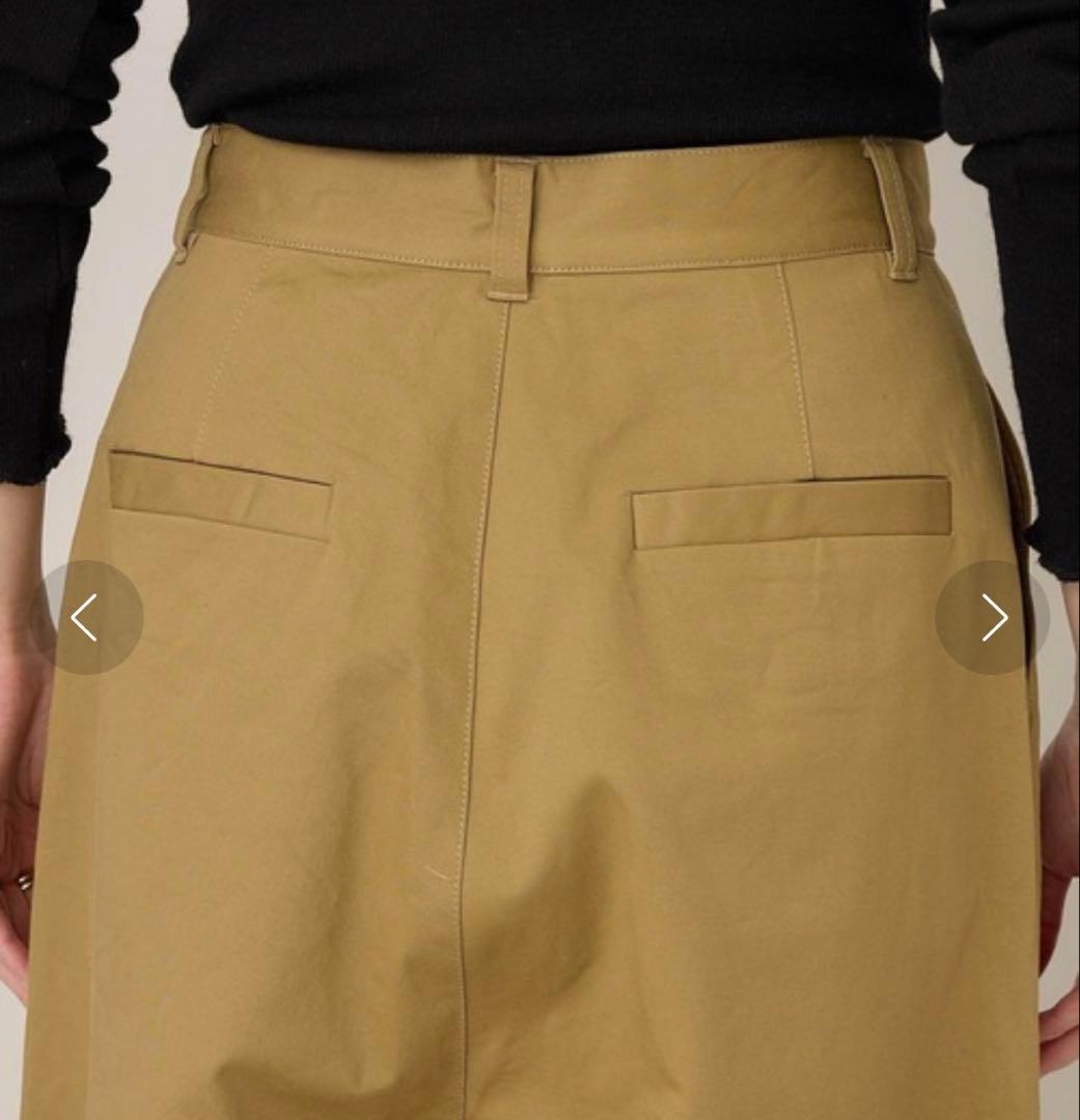 Curensology カレンソロジー ＜&RC＞ワイドルーズチノパンツ 36