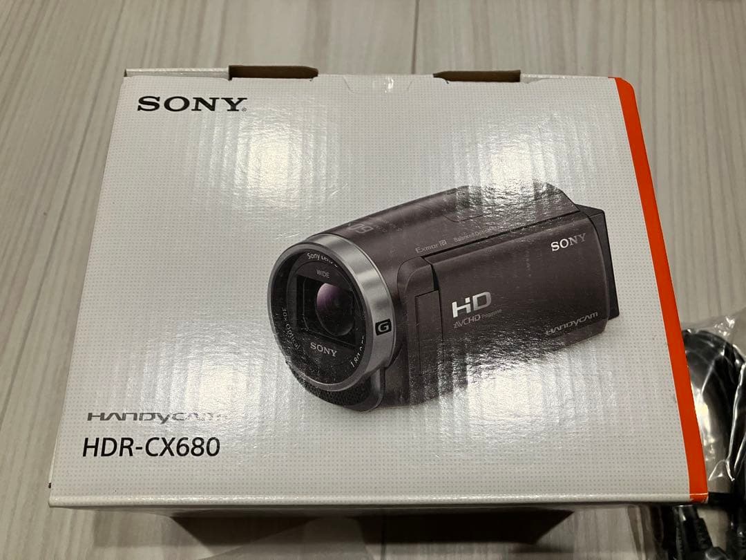 【美品】SONY　ハンディーカム　HDR-CX680 ブロンズブラウン