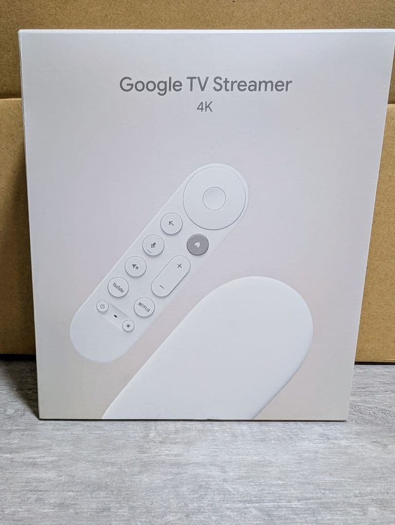 Google TV Streamer 4K 新品未開封