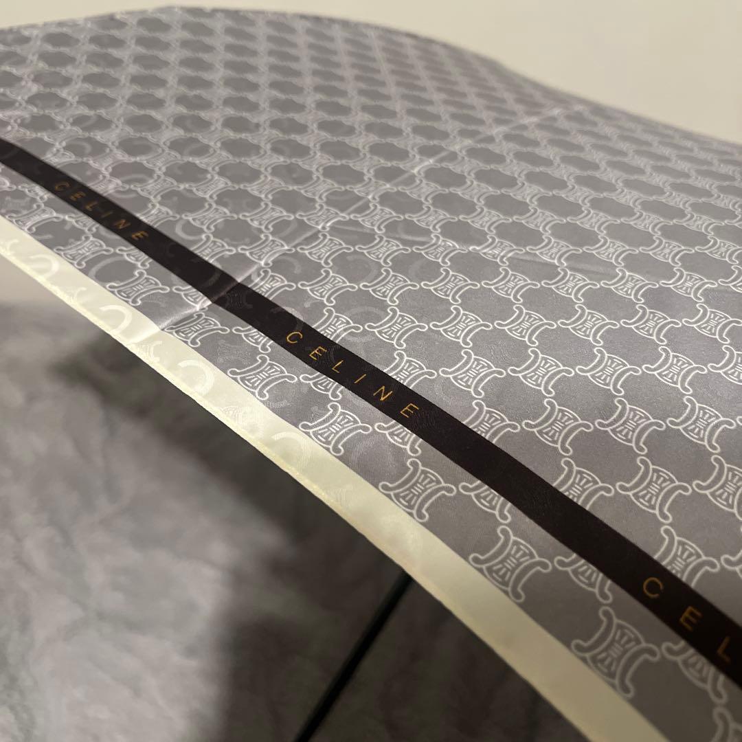 CELINEグレー折りたたみ傘　日傘