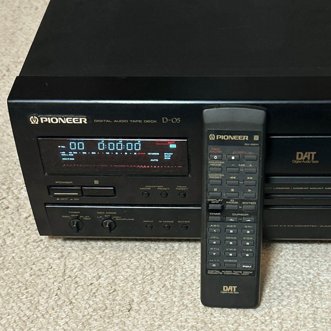 電源&リモコンOK 再生未確認の為 ジャンク Pioneer D-05