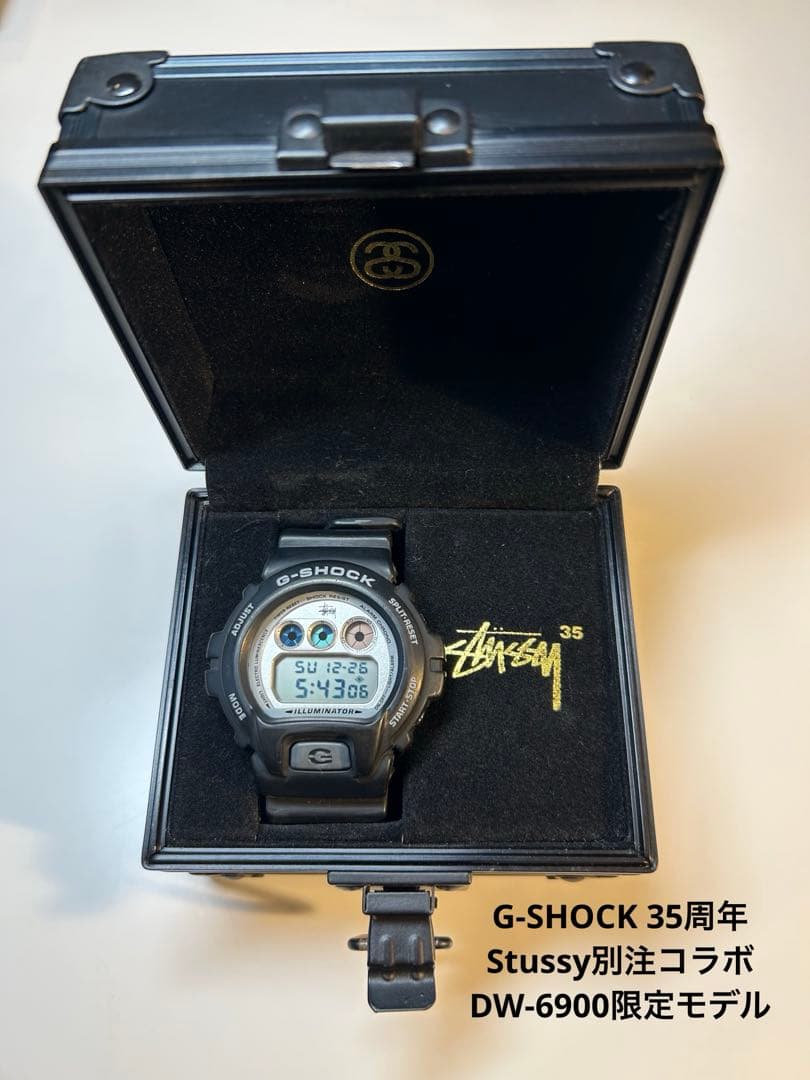 G-SHOCK 35周年Stussy別注コラボ DW-6900限定モデル
