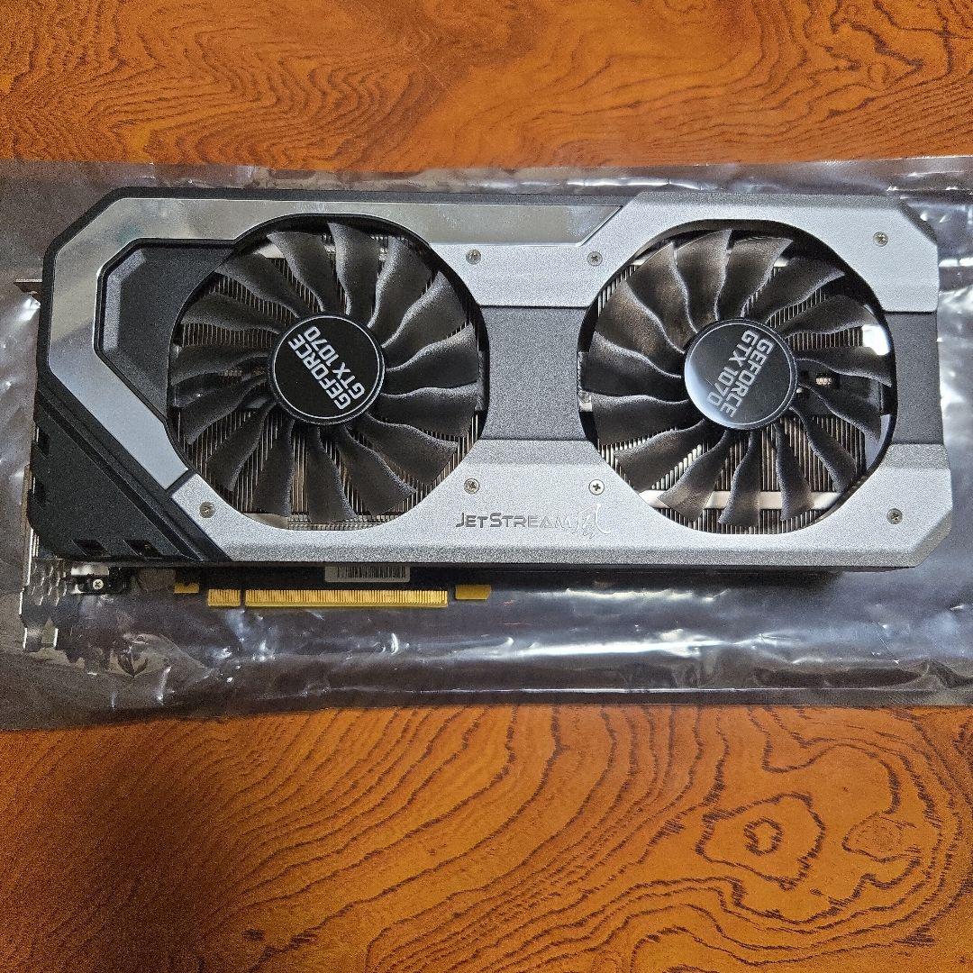 動作確認済み PALIT GTX1070 8GB Jet Stream 風