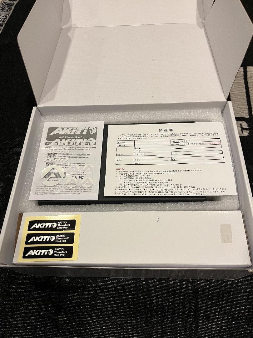 AKiTiO Thunder2 Duo Pro：MTDP-352B