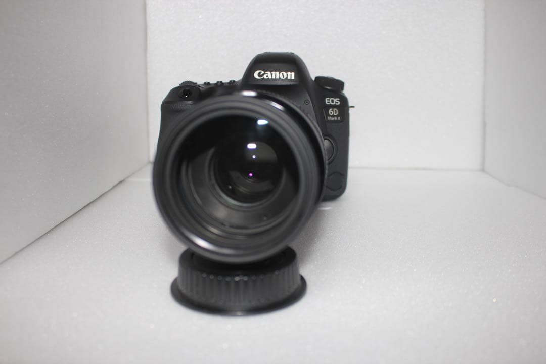 一眼レフ　Canon EOS 6D Mark II標準&望遠ダブルレンズセット