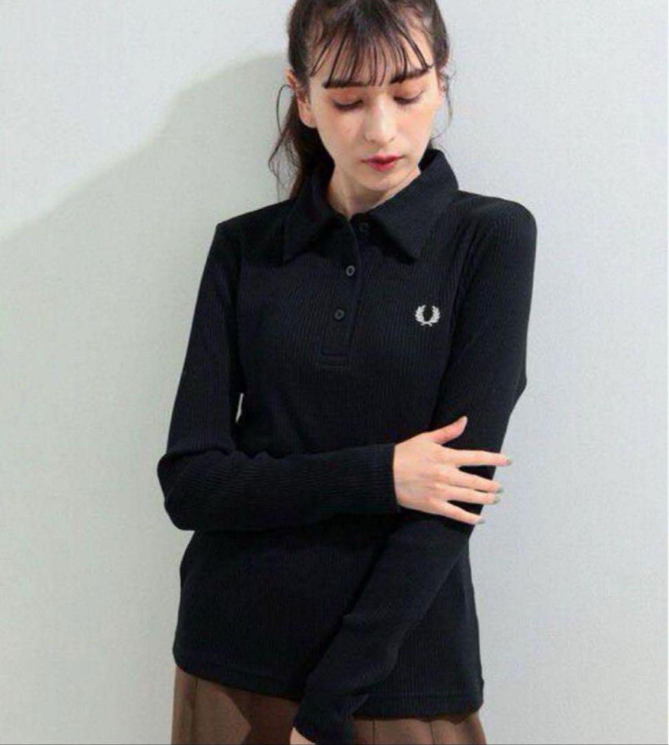 フレッドペリーロングスリーブポロシャツ