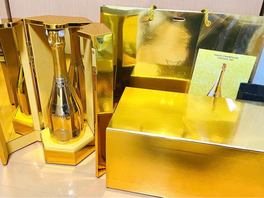 エンジェル シャンパン ヴィンテージ 2007 クリスマス 限定 初版 ボトル