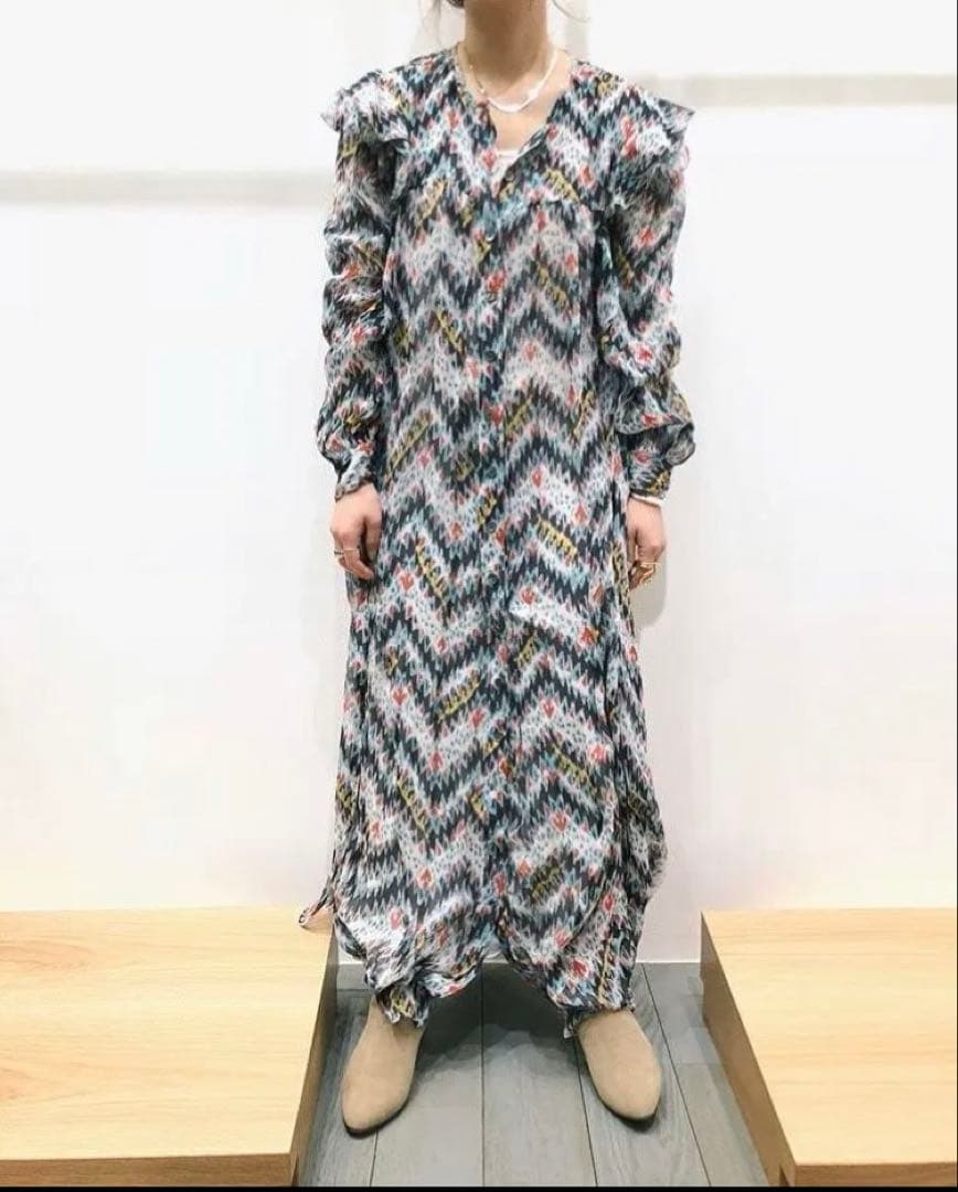 isabel marant étoile シルク ワンピース