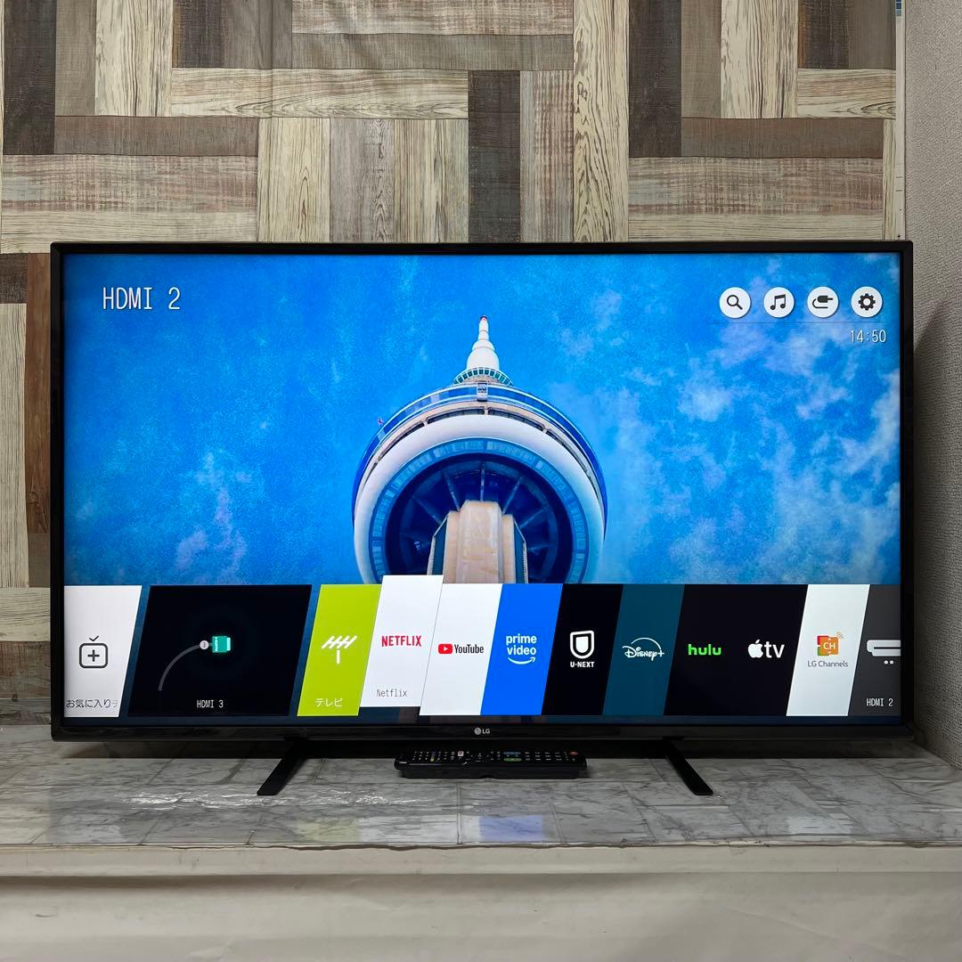 Rckyさん専用全国送料込49インチLGテレビ4K HDR対応液晶テレビ新品リモ
