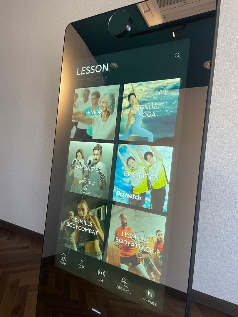 【送料込み価格/美品】ミラーフィット　mirror fit