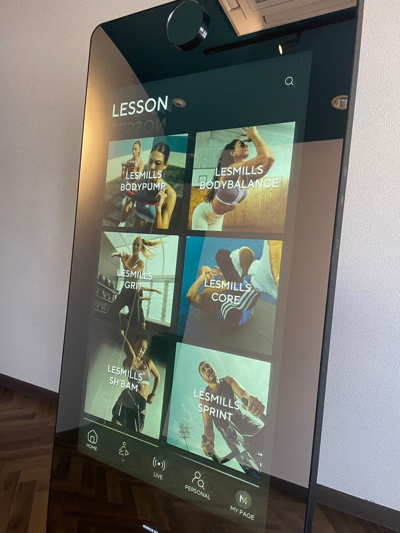 【送料込み価格/美品】ミラーフィット　mirror fit