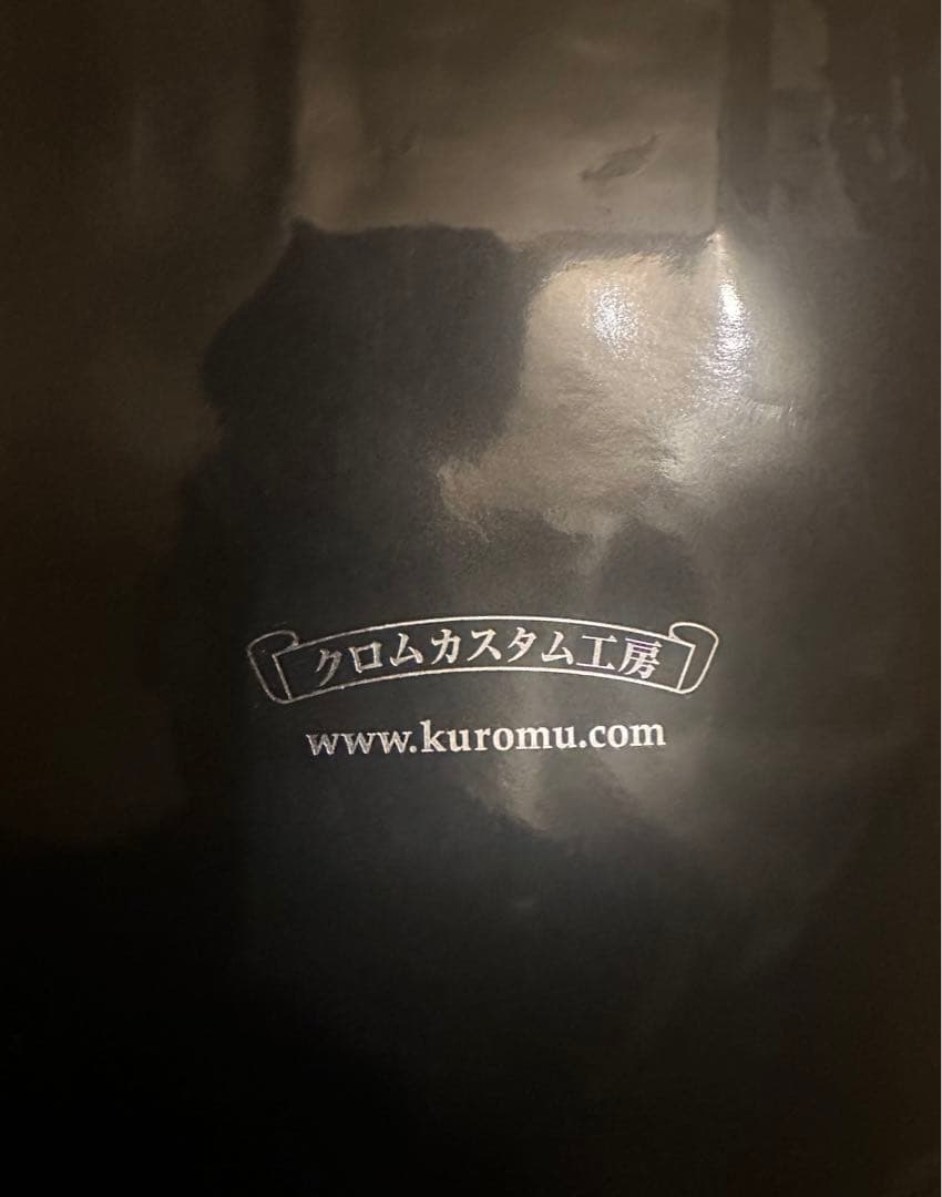 BACKLASH ブラックレザー ウォレットチェーン