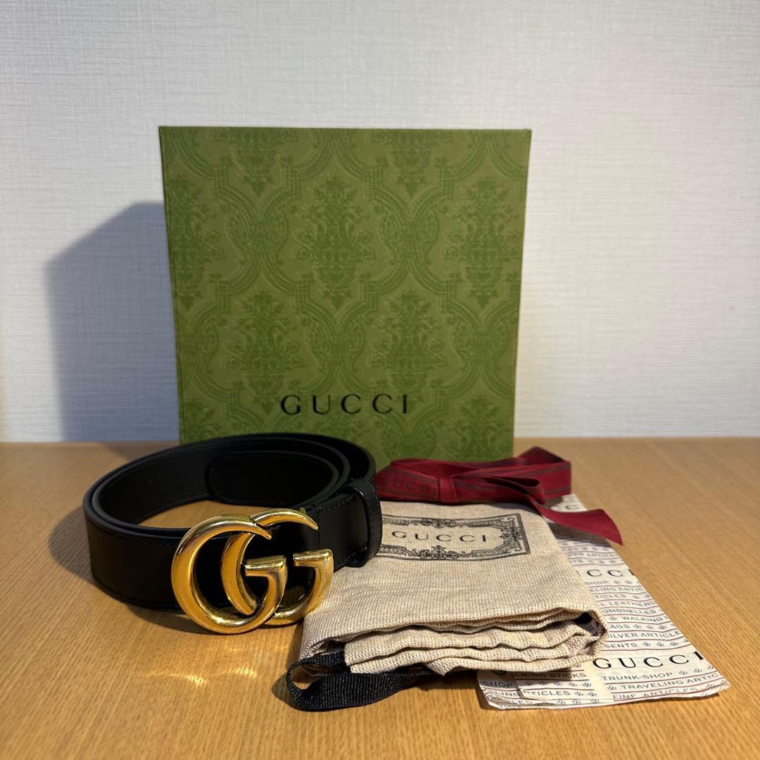 グッチ（GUCCI） ダブル スリムベルト